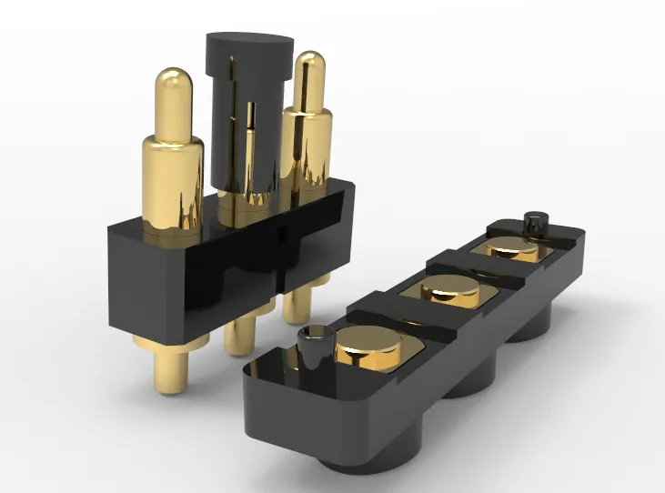 spring loaded connector, pogo pin connector, engineering design (2)